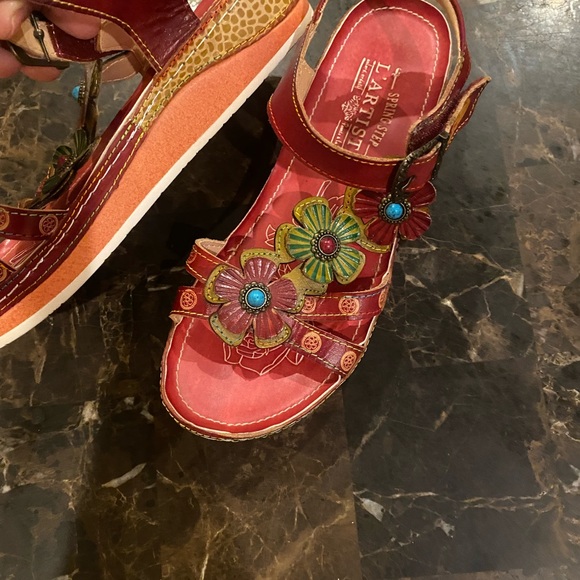 L’artiste Flower Sandals - Picture 3 of 4